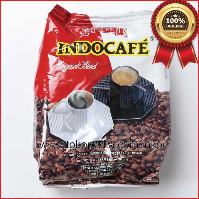 

INDOCAFE ORIGINAL BLEND REFILL POUCH 180GR