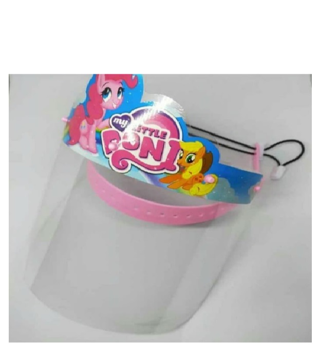 BWDG  Face Shield Anak Karakter Medis Pelindung Wajah APD  Modis Aman Bening Penghalang Anti Kuman