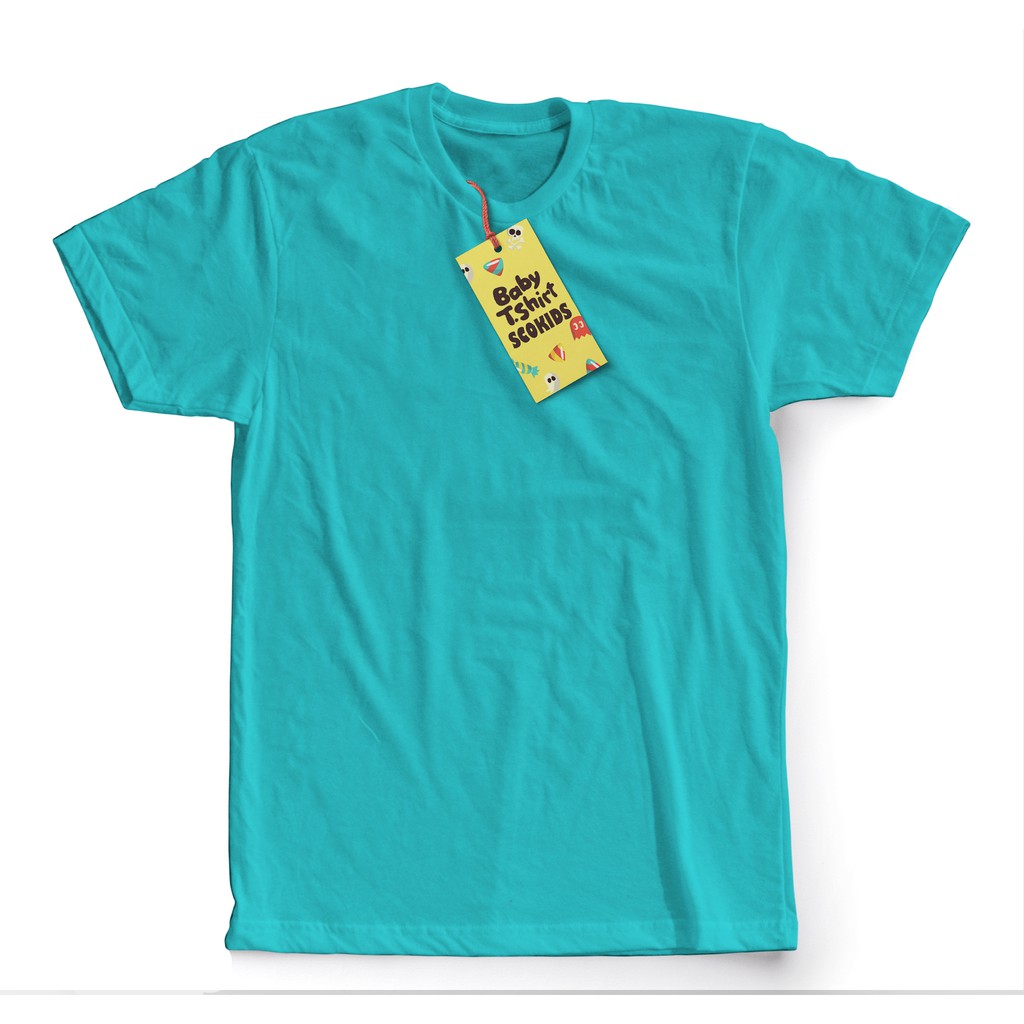 KAOS ANAK POLOS BIRU TOSCA