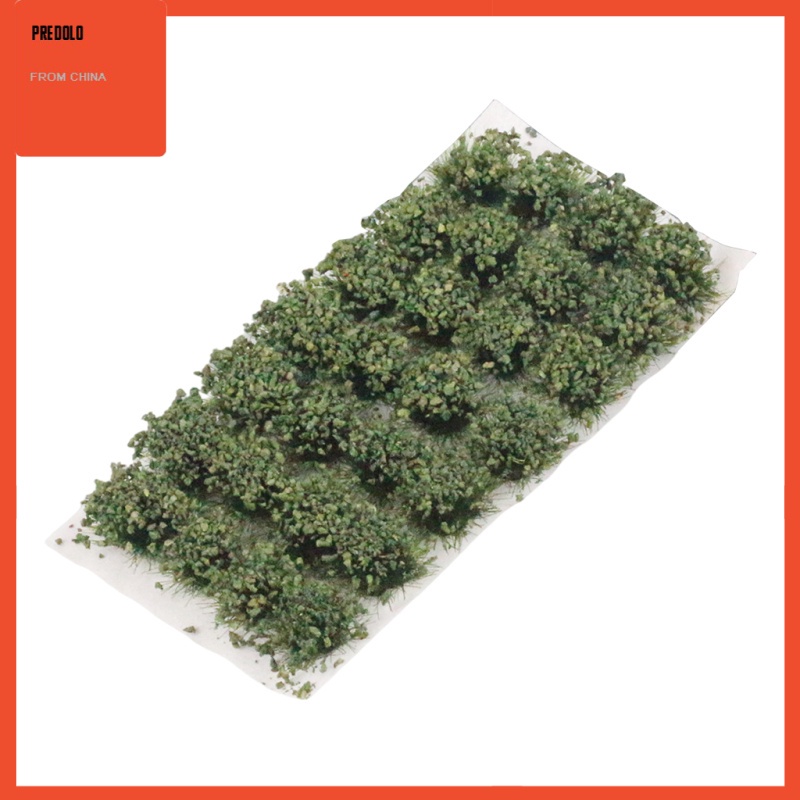 [In Stock] 28 Pieces Mixed Bush Trees Miniature Vegetation Groups Shrubs Railway Artificial Grass Miniature War