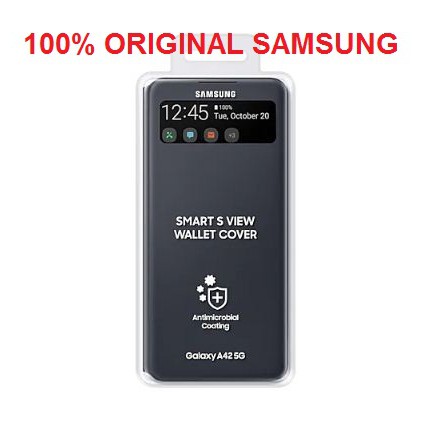 SAMSUNG Smart S View Wallet Cover Galaxy A42 5G Original 100%Case