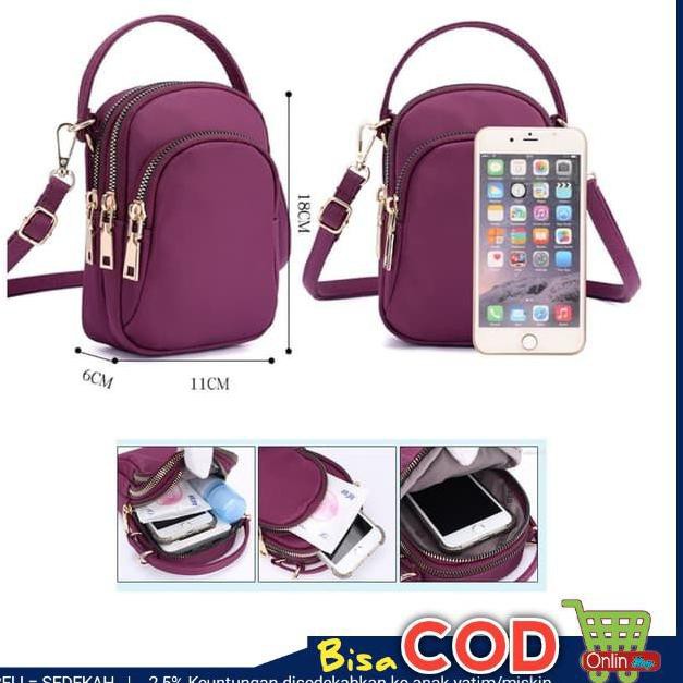 [awa2]☺ DM385 TAS SELEMPANG SLEMPANG WANITA CHIBAO Mini IMPOR ORIGINAL / SLING BAG CEWEK TEMPAT HP &