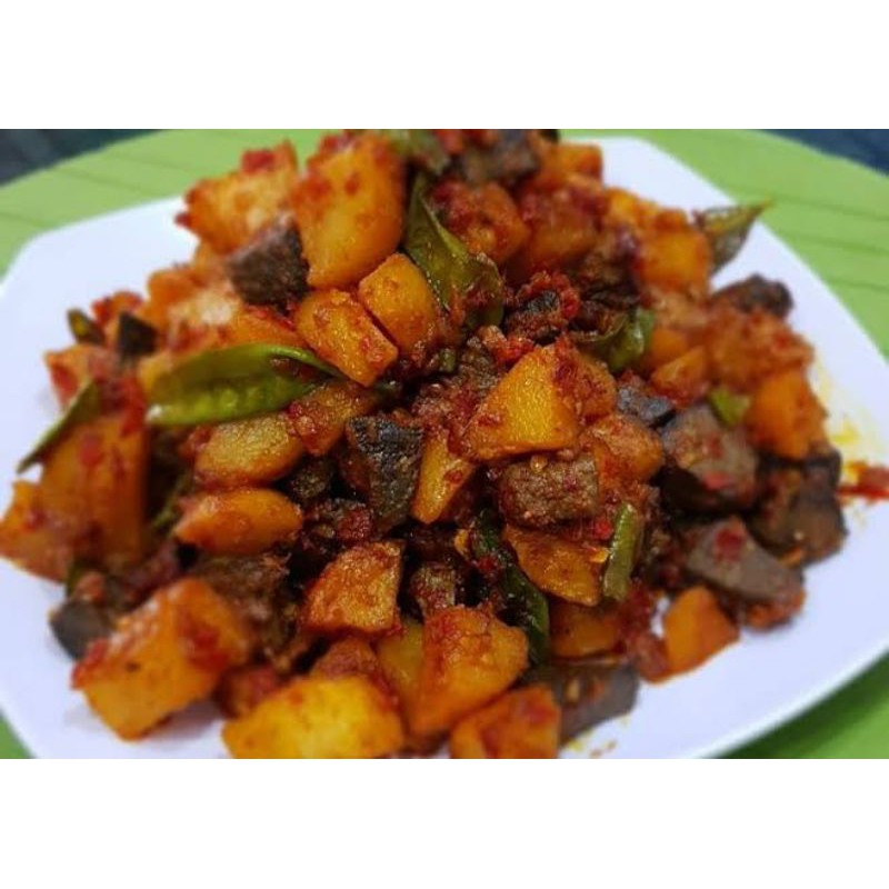 

Sambal Goreng Kentang Ati ukuran 1kg