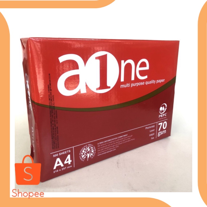 

kertas HVS A4 70gr a-One suku cadang 6Zept21