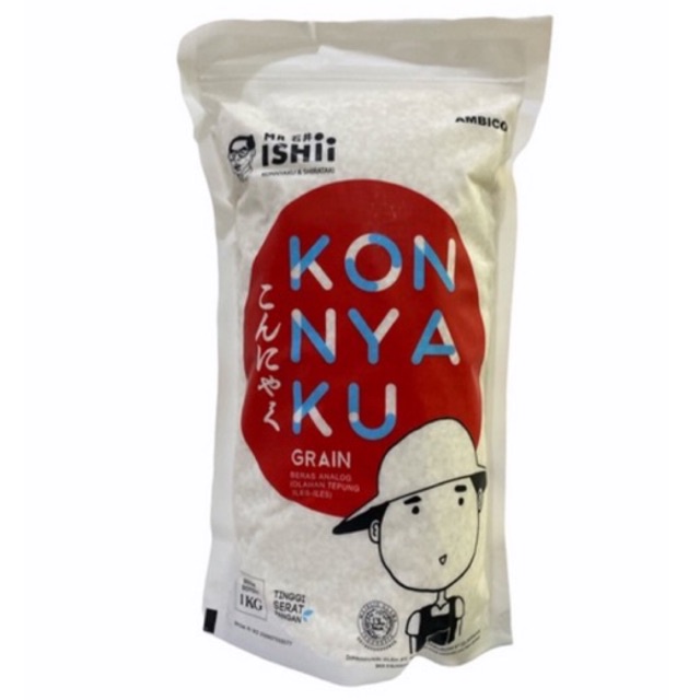 Mr Ishii Beras Konnyaku / Beras Shirataki 1kg