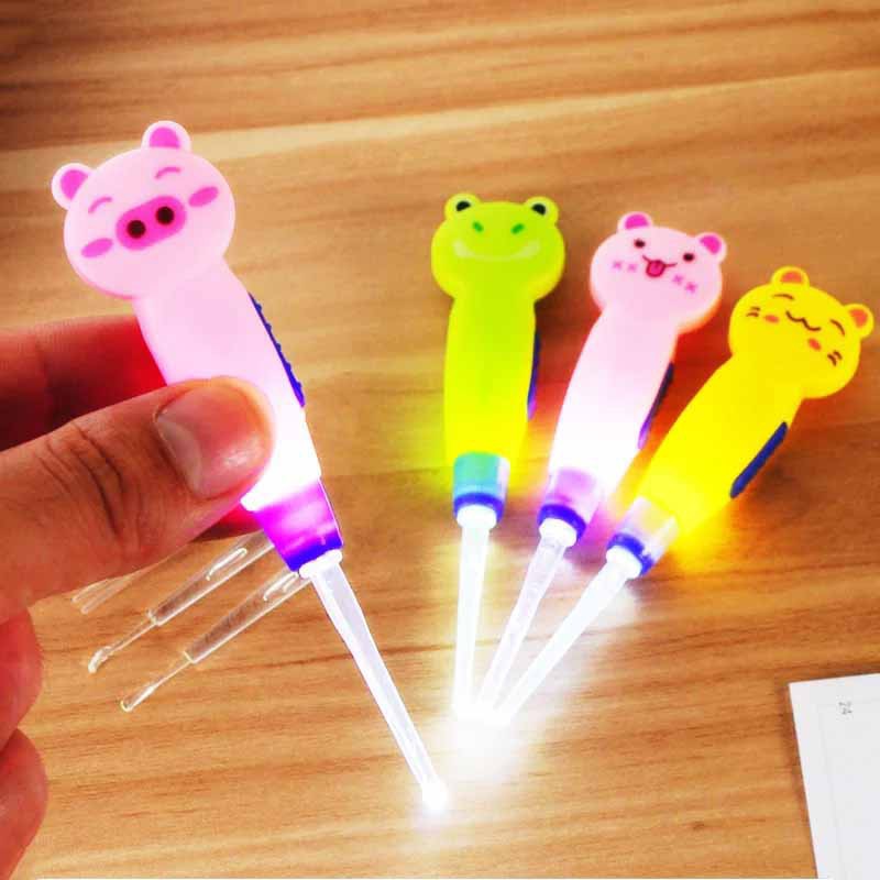 Korek Kuping LED Karakter Anak Earpick Cartoon