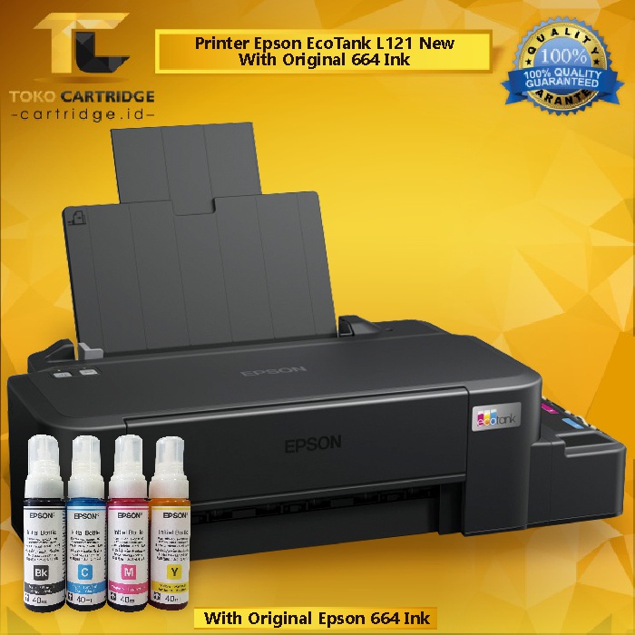 Printer Epson L121 ORIGINAL Pengganti L120 Ink Tank A4 Inktank L 121