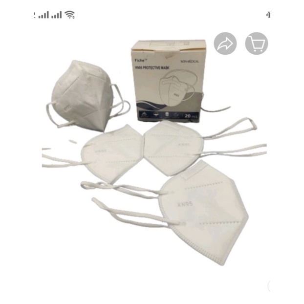 MASKER KN95 HIJAB/ HEADLOOP