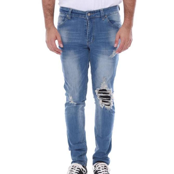 On Sale  Celana Jeans Cowok❣☞ Blue Madness - Blue Madness, 28 Promo