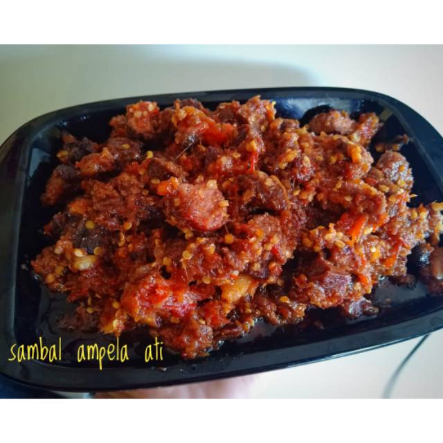 

Sambal ampela ati ,nuwendangggg