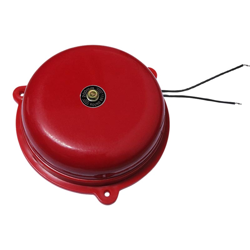 EELIC ALB-200MM Alarm Bel Bulat Round bell Nyaring Cocock Digunakan Untuk Bel Sekolah Pabrik Gudang
