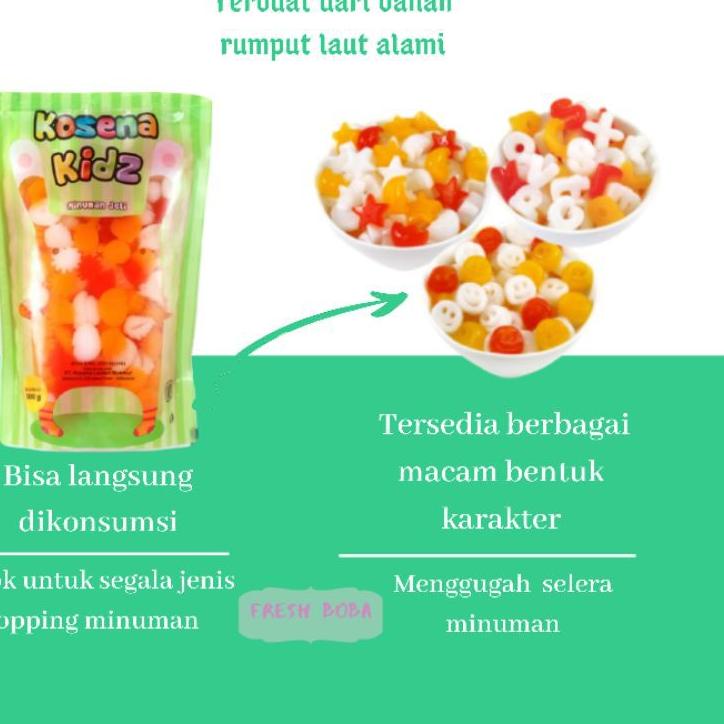 

7LN Minuman jelly motif kosena kidz bentuk karakter lucu rasa strawberry✤ (Ready Stok)Serba murah ➯