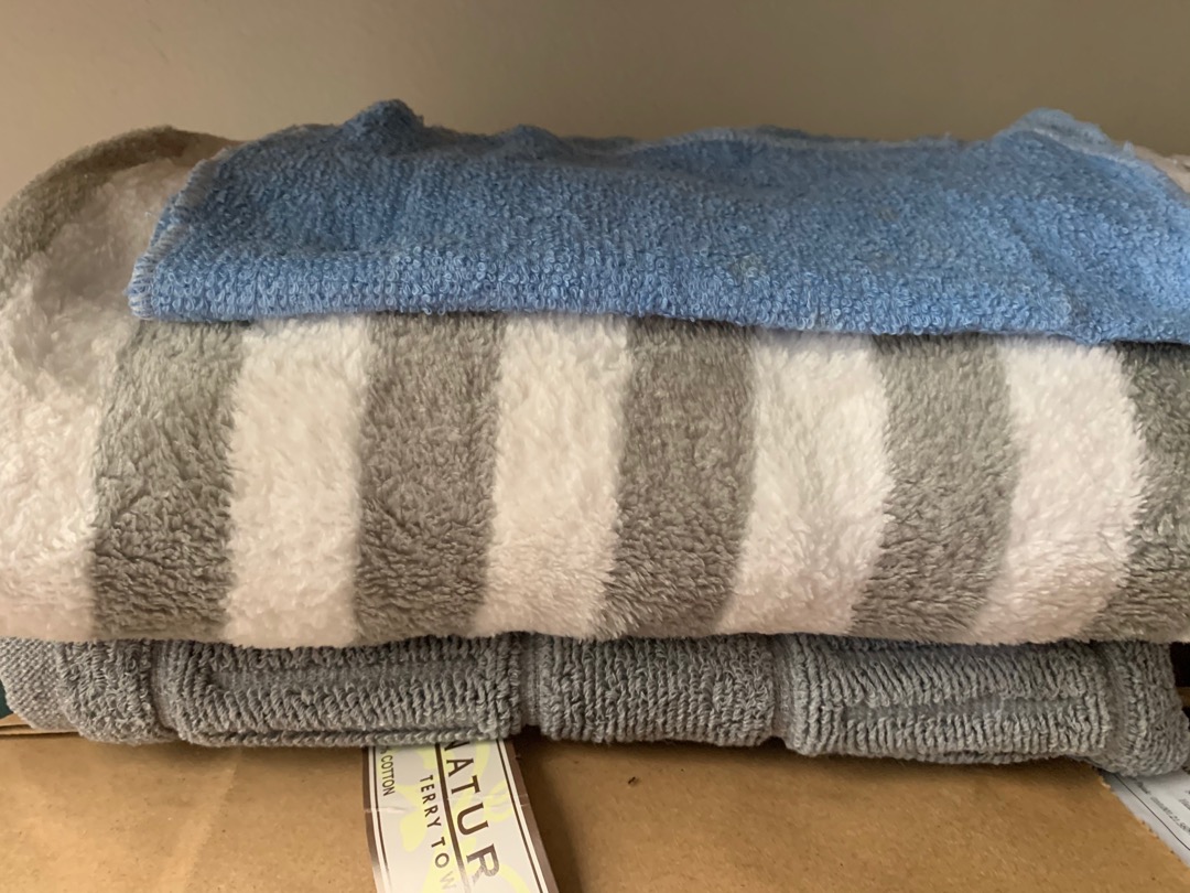 Handuk Quick Dry Microfibre Microfiber Salur 70x140 Super Lembut Super Serap