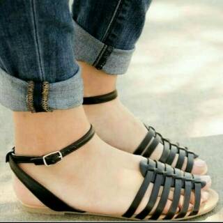 Clarisse Sandal  Wanita Tali  Lilit  SWIRL REALPICT Teplek 