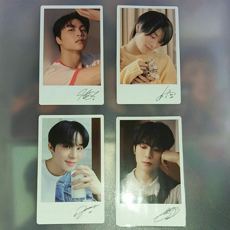 PC POLAROID NCT 127 NATURE REPUBLIK JAEHYUN TAEYONG JUNGWOO JOHNNY HAECHAN YUTA