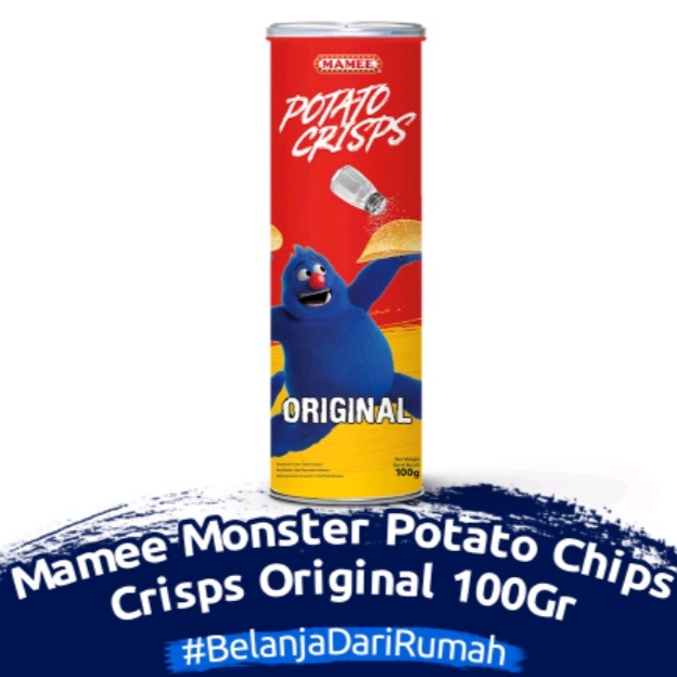 Mamee Monster Potato Crisps 100 Gr