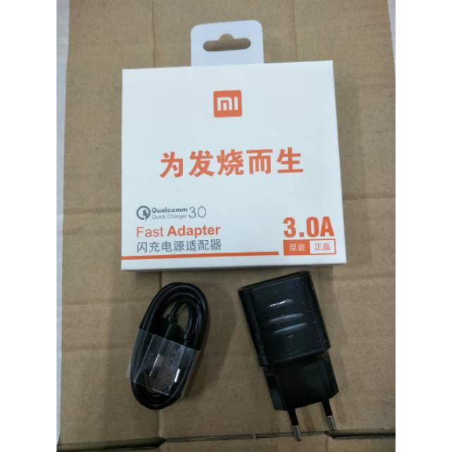 CHARGER XIAOMI FAST CHARGING QUALCOM 3.0A BY MI