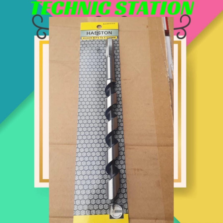 Mata Bor Kayu Auger Bit Prohex 16mm/mata bor kayu panjang HASSTON