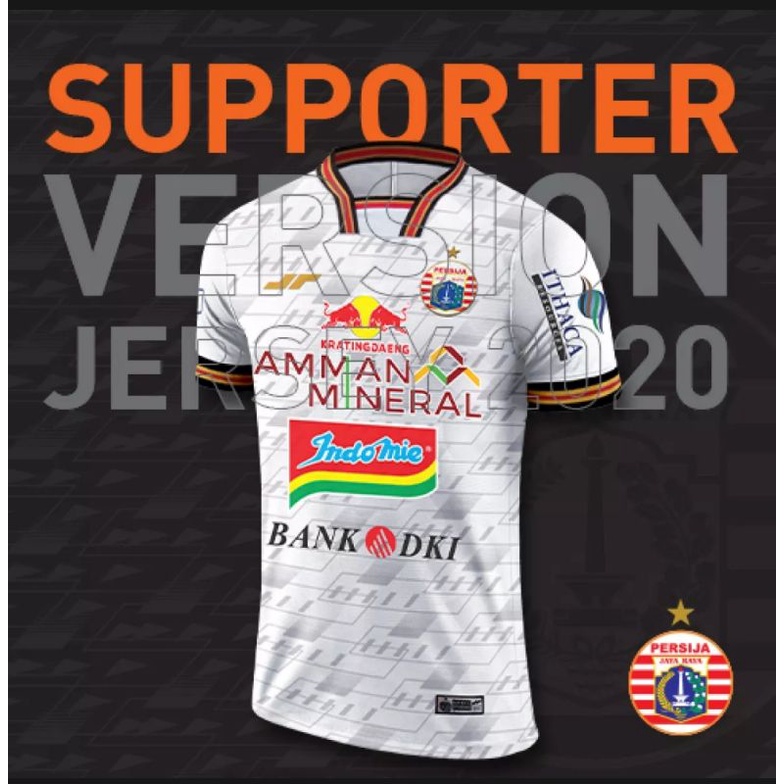 Jersey PERSIJA supporter player white 2020