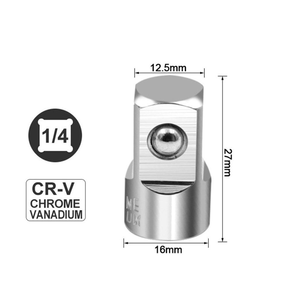 Solighter Ratchet To 1per2 &quot;Stainless Steel Fly To 3per8&quot; Fly To 1per4 &quot;Converter Sleeve