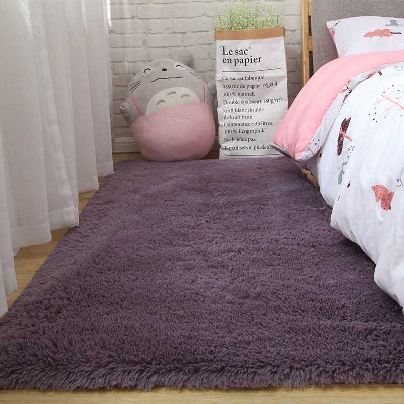 (100% BARANG ORI) Karpet Bulu Floor Carpet Rug 60 x 120 CM - DE2002