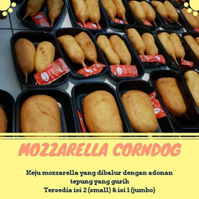 (BACA DESKRIPSI BOX) CORNDOG MOZZA