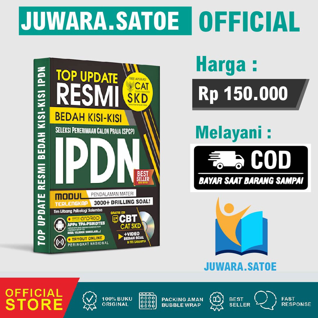 BUKU IPDN 2021 TOP UPDATE RESMI BEDAH KISI-KISI IPDN