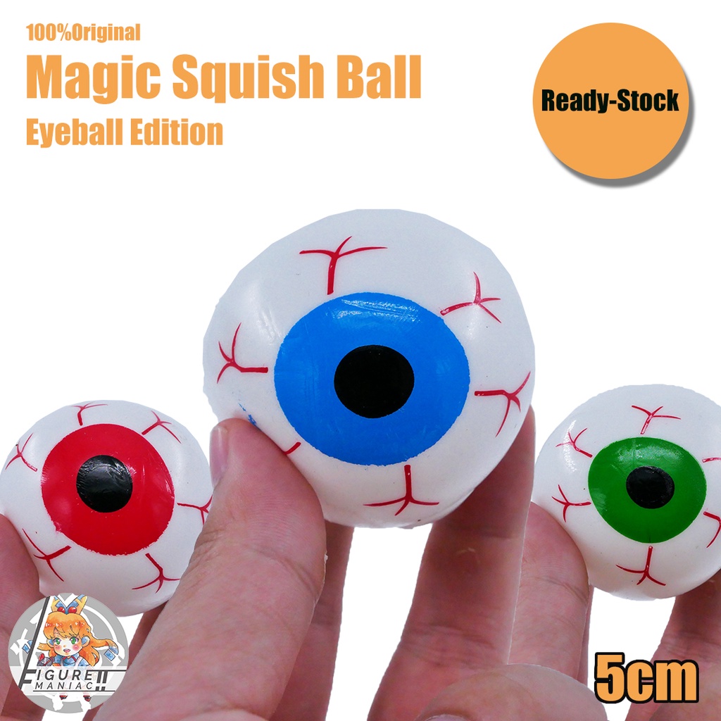 Mainan Anak - Magic Squishy Ball Eyeball Edition 6 Cm