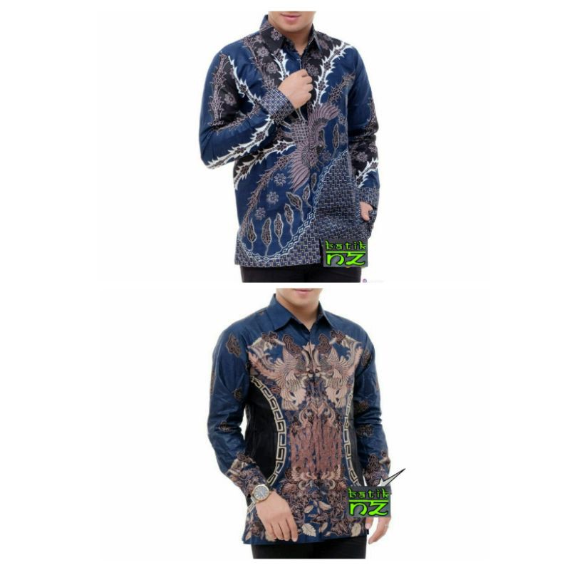 Baju Batik Pria Gus Azmi Syubbanul Muslimin Batik Katun Halus Hadroh Azzahir Hilwa