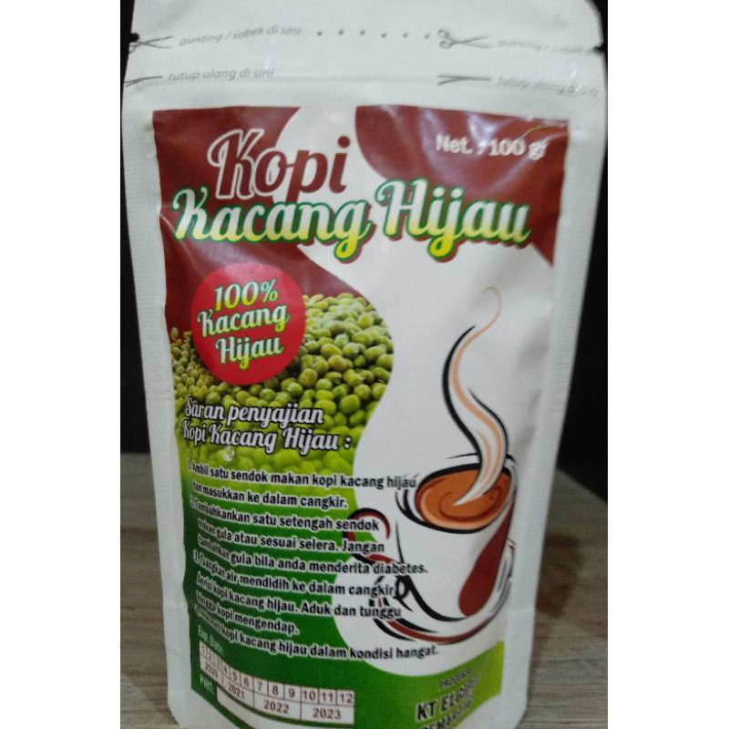 

Kopi Kacang Hijau 100 gr