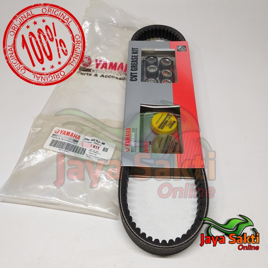 V BELT SET MIO M3 - MIO Z - SOUL GT 125 - FINO 125 ASLI YAMAHA