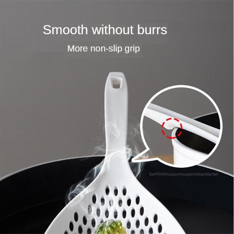 Sendok Saringan Mie Jumbo/Shabu-Shabu/Steamboat/Sayuran Jumbo