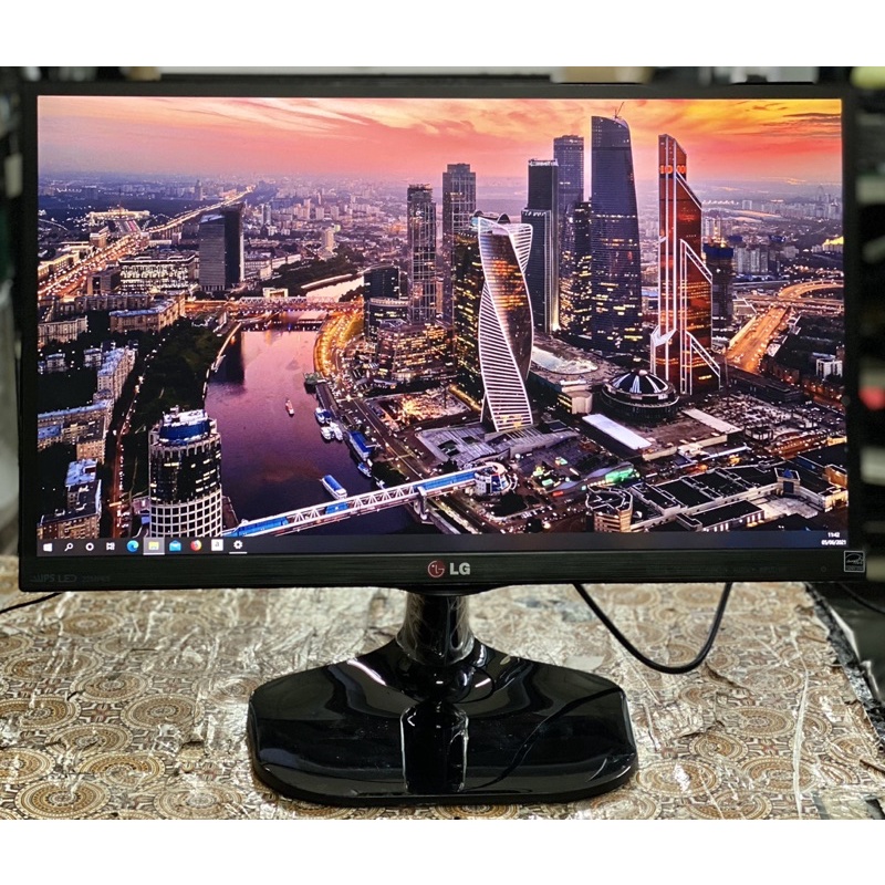 LED Monitor Komputer LG 22MP65HQ IPS Cinema Layar 22inch Wide Second