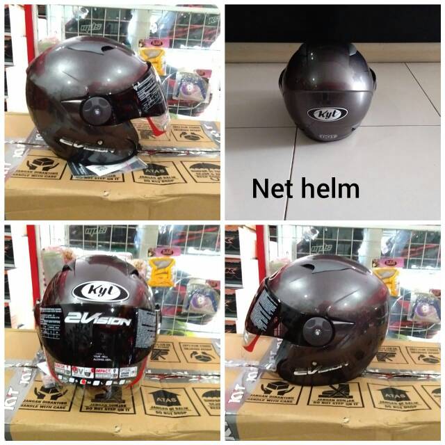 HELM KYT 2 VISION GIN METAL ORIGINAL KYT 2 VISION