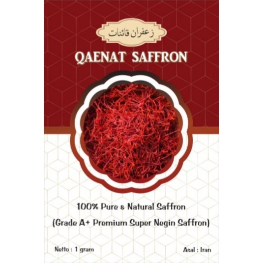 

Termurah Saffron Premium Super Negin Original 1 Gram