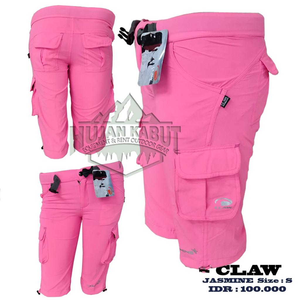 celana pendek outdoor claw jasmine