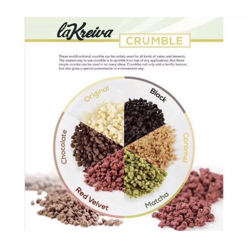

Crumble All Varian 250gr