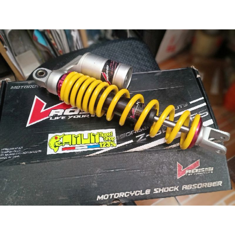 shockbreaker Shock Vrossi tabung atas Vario 125 vario 150 Shock Vrossi 340mm tabung Atas yellow Shoc