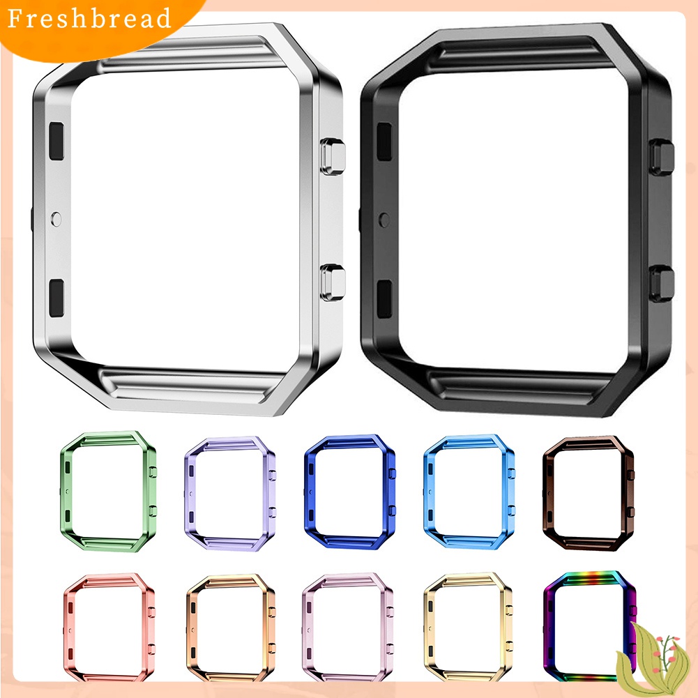 Terlaris Stainless Steel Metal Smart Watch Frame Protective Case Shell for Fitbit Blaze