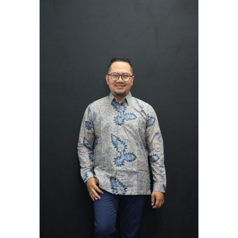 kemeja batik pria katun primis halus