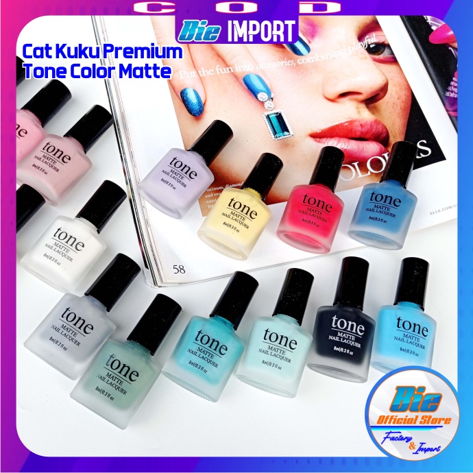 Cat Kuku Kutek Matte Collor Premium Impor Best Seller