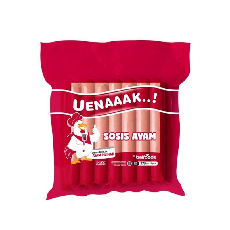 

[Pengiriman Express] BELFOODS SOSIS AYAM 500gr isi 15 pcs