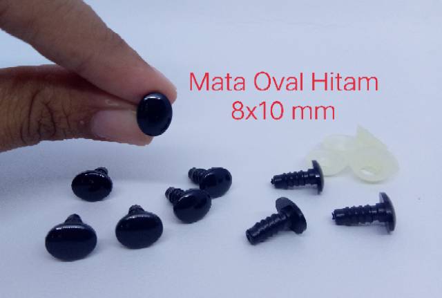 Mata Boneka Oval (10pcs)