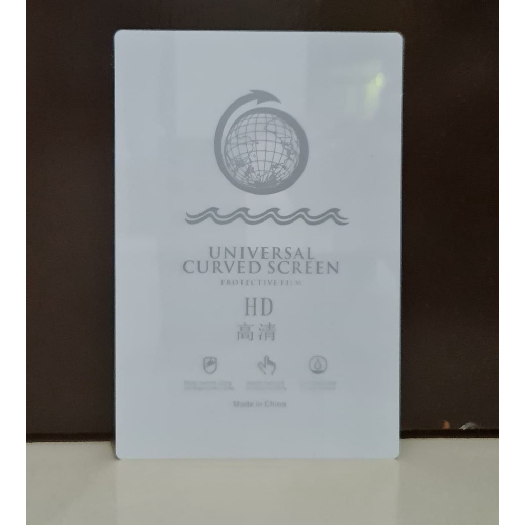 BAHAN HYDROGEL ANTI GORES SCREEN PROTECTOR UNIVERSAL CURVED