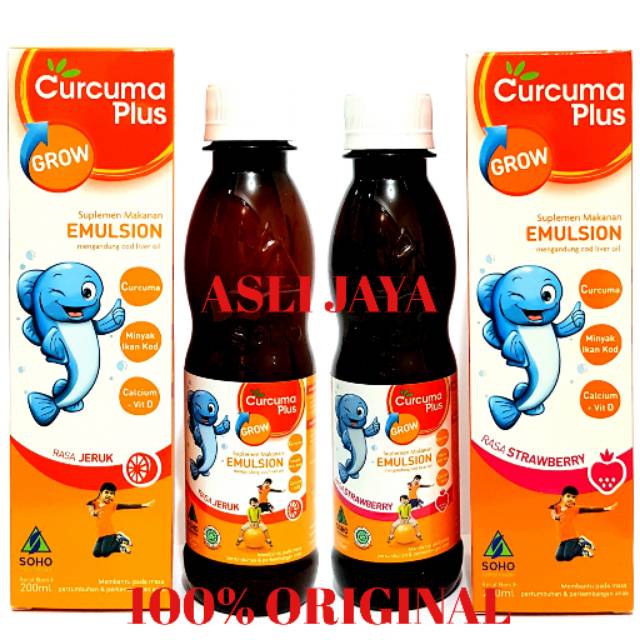 Curcuma Plus Grow Emulsion 200ml