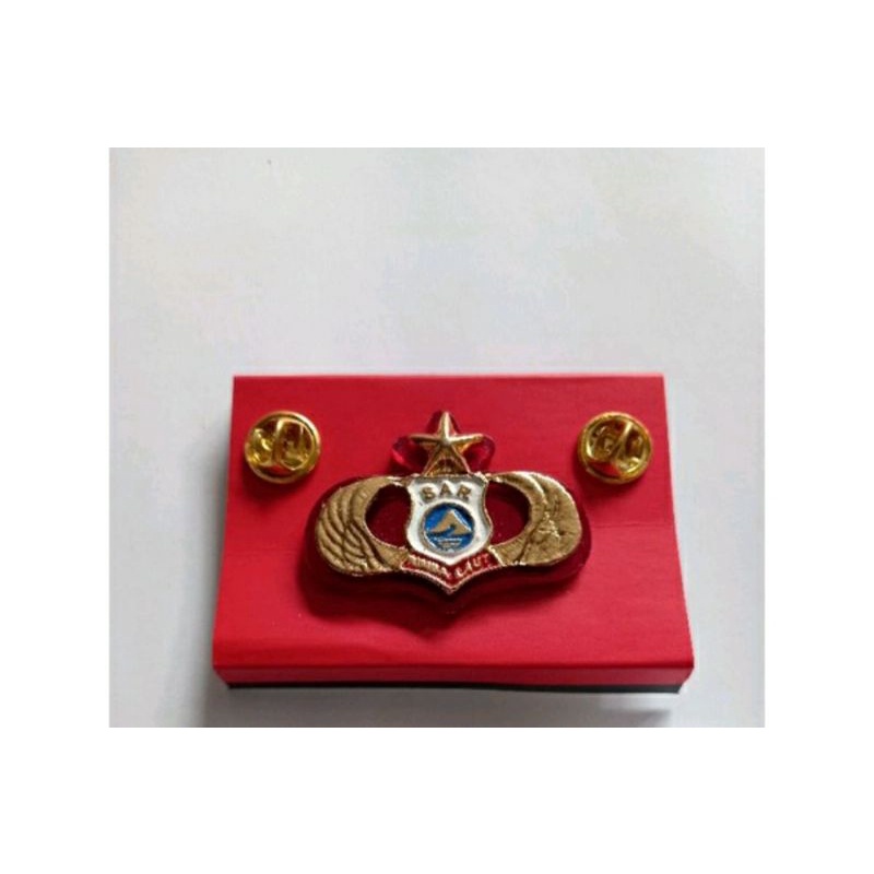 TERLARIS - Pin sar polri mika -Rumah Atribut