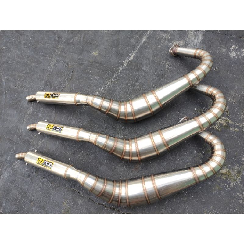 knalpot RX king kolong kobra full stainless garing ngencring berkualitas RCB rx king/ninja/satria hi