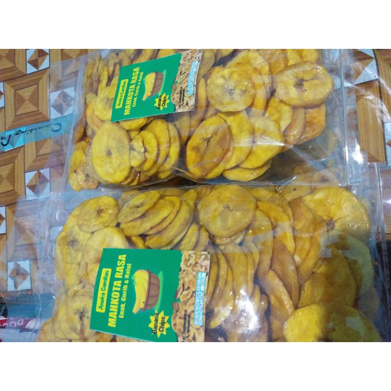 

keripik pisang dollar kemasan 250g cuma 15000