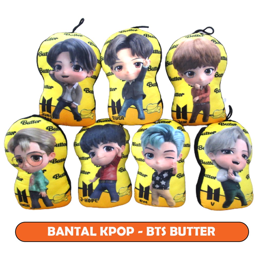 Bantal KPOP BTS Butter, Bantal Body BTS Army, Bantal Body BTS