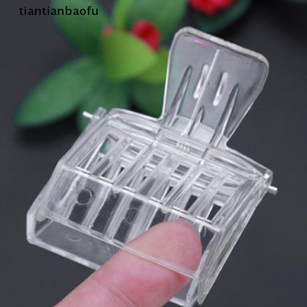 [tiantianbaofu] Bee Queen Catcher Colorless Clear Plastic Clip Cage Beekeeping Equipment Tool  Boutique